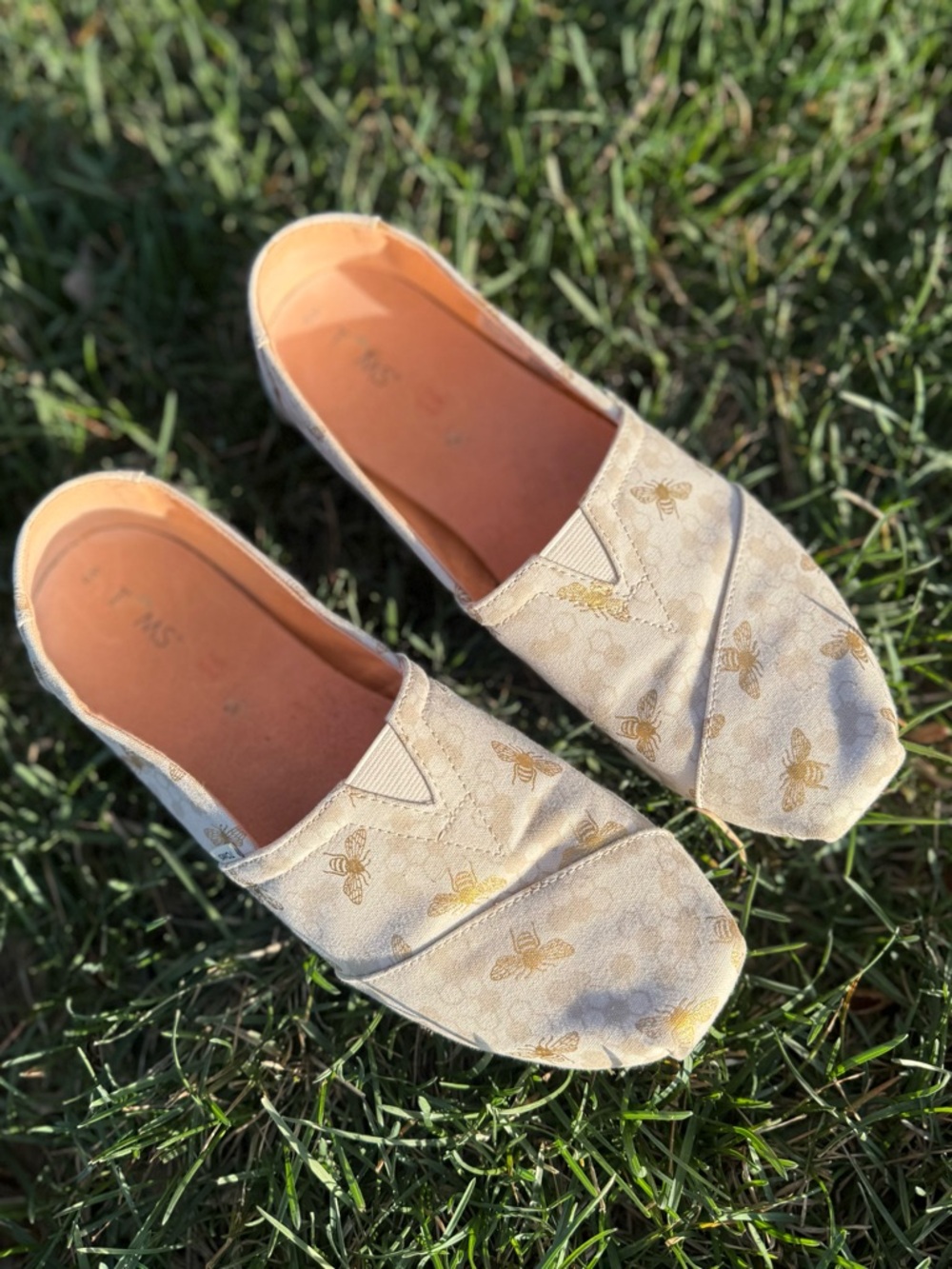 Tom’s Bee-Print Slip-On Women’s Shoes